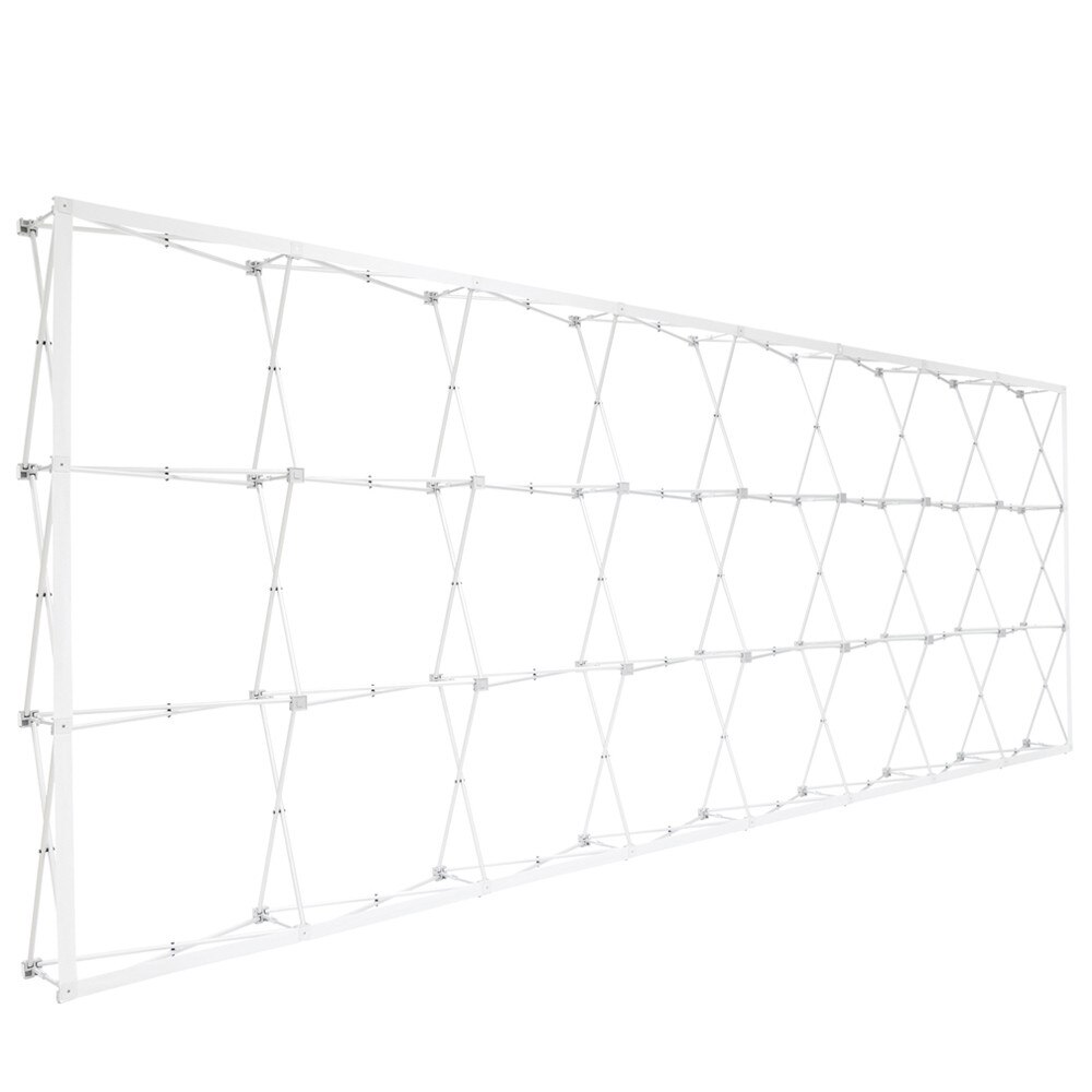 20 x 7.5 ft. RPL Fabric Pop Up Display Straight — Hardware Only / No Endcaps